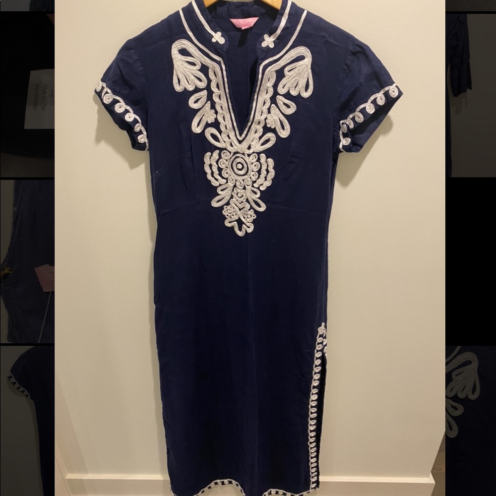 Lilly Pulitzer Linen Maxi Dress